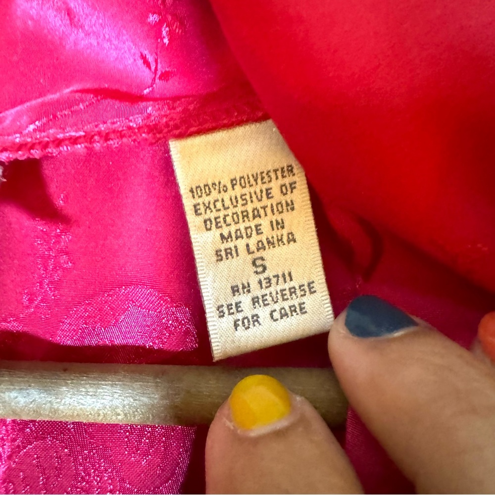 Vintage Pink Floral Robe - Picture 6 of 8